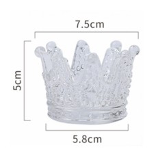 Suport pensule din sticla, Crown